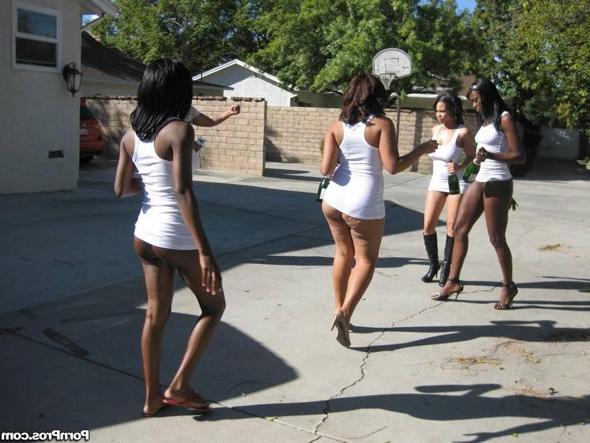 16P black chick gets her face drenched with cum