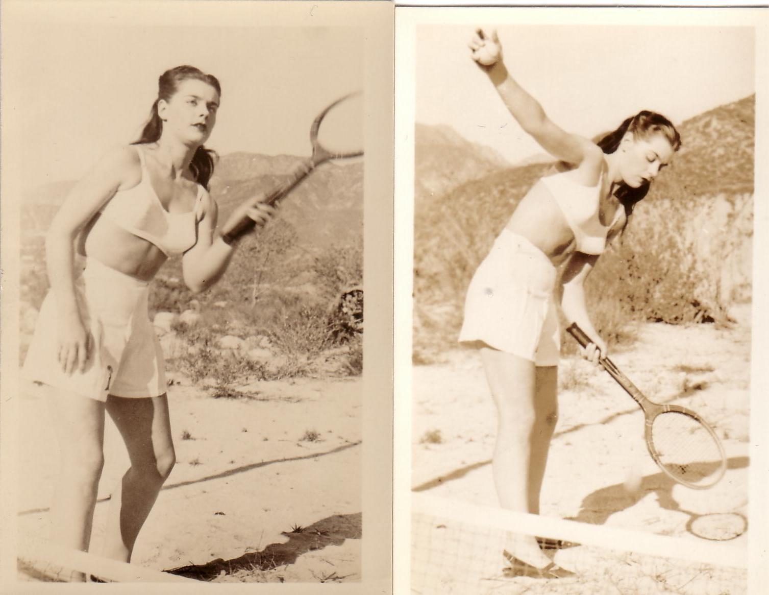 10P Vintage beach nudist flashing pussies in public