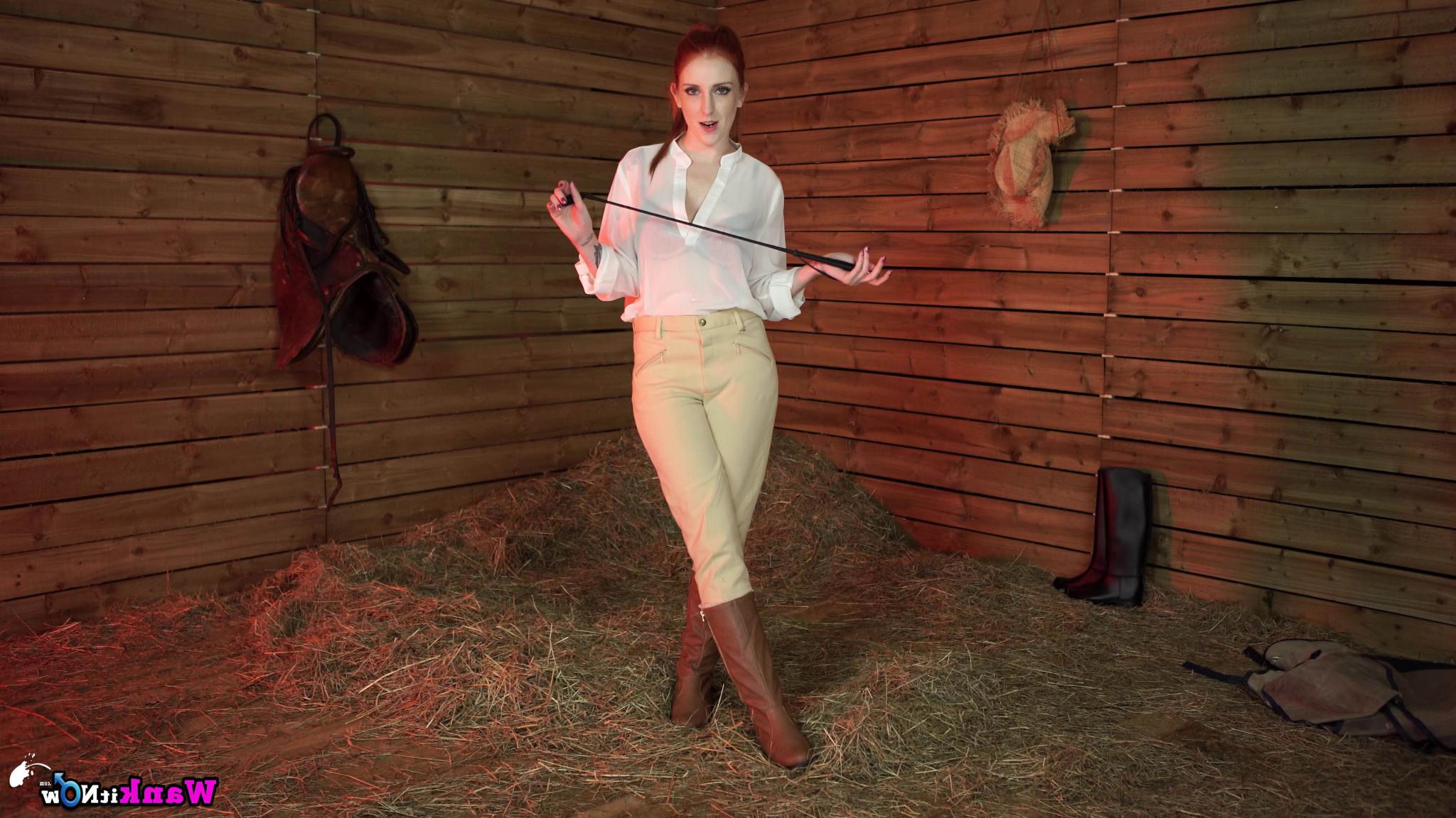 16P Horny horse riding instructor Alexa is craving a bit of cock