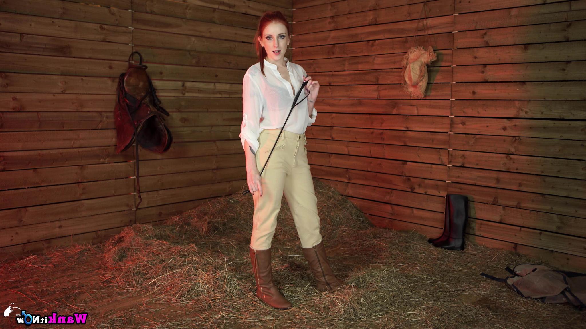 16P Horny horse riding instructor Alexa is craving a bit of cock