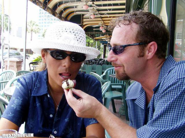 12P Tan latina milf gets picked up at restaurant then eats cock