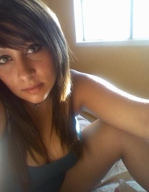 15P Gorgeous blonde teen with small tits posing on camera naked