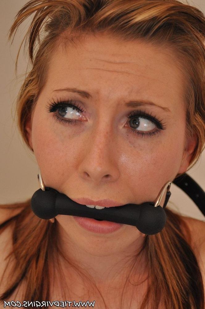 12P Slut Tied Virgin Emma brought to the office for her punishment
