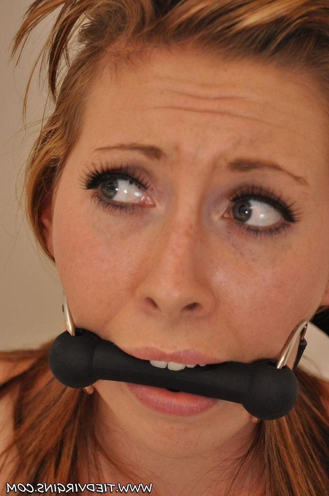 12P Slut Tied Virgin Emma brought to the office for her punishment