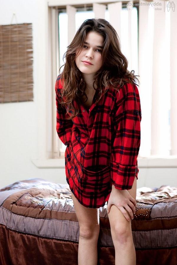 15P Beautiful Hairy Brunette Amateur Strip Teases Out Of Her Clothes