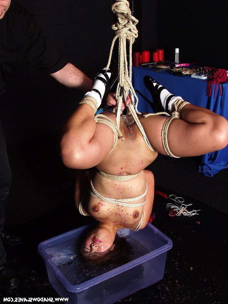 12P Underwater japanese breathplay and extreme suspension bondage of
