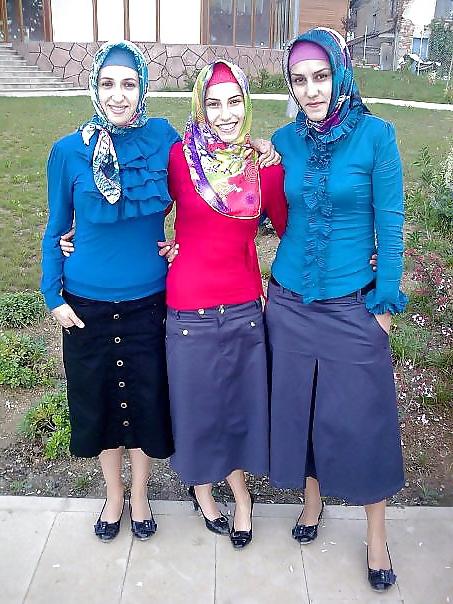 25P Turkish turbanli hijab arab super trblvr den