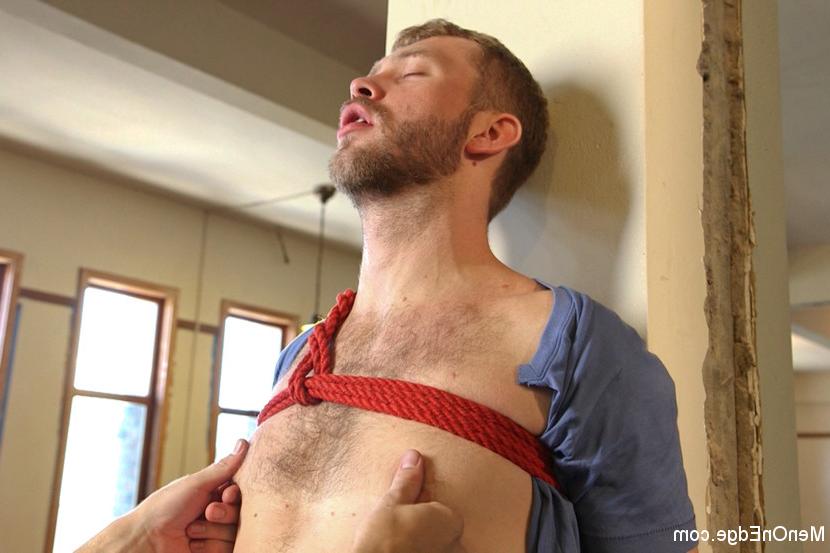15P Rugby stud Nathan Martin gets tied up ass dildoed and edged