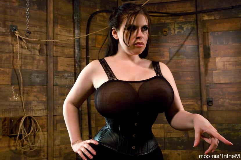 15P Daphne Rosen femdom with huge tits humiliates male