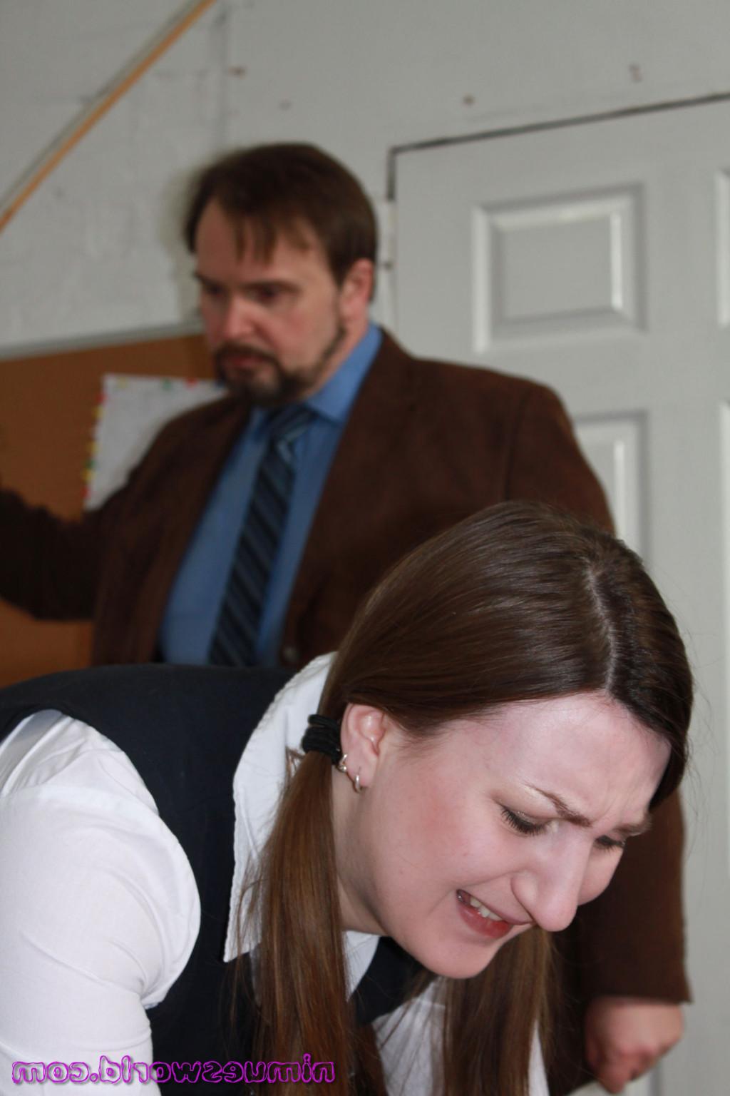 16P Hardcore amateur spanking and merciless caning of Pandora Blakes bare bottom