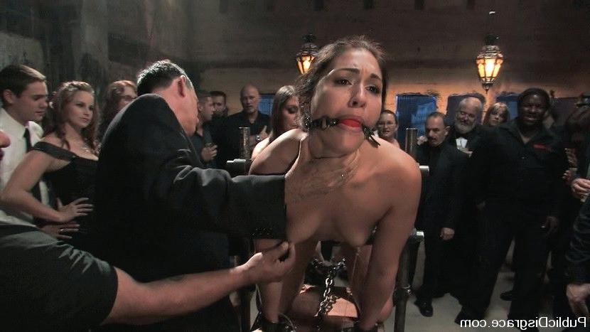 15P Jade Indica experienced in bondage and having sex in orgy