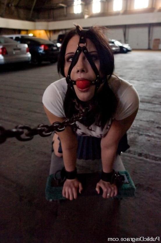 15P Delicious girl bondaged hard and having sex in public