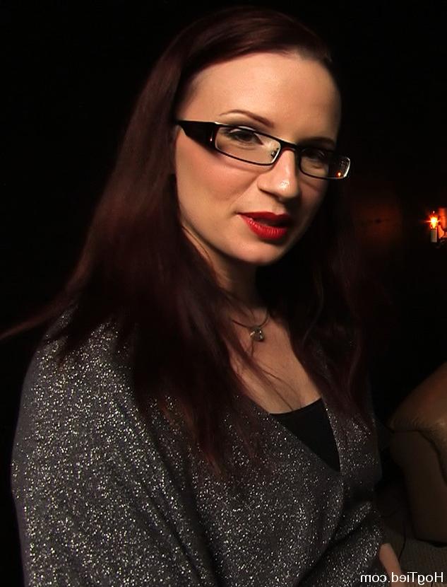 15P Bound Chastity Valentine gets first bondage from Claire Adams