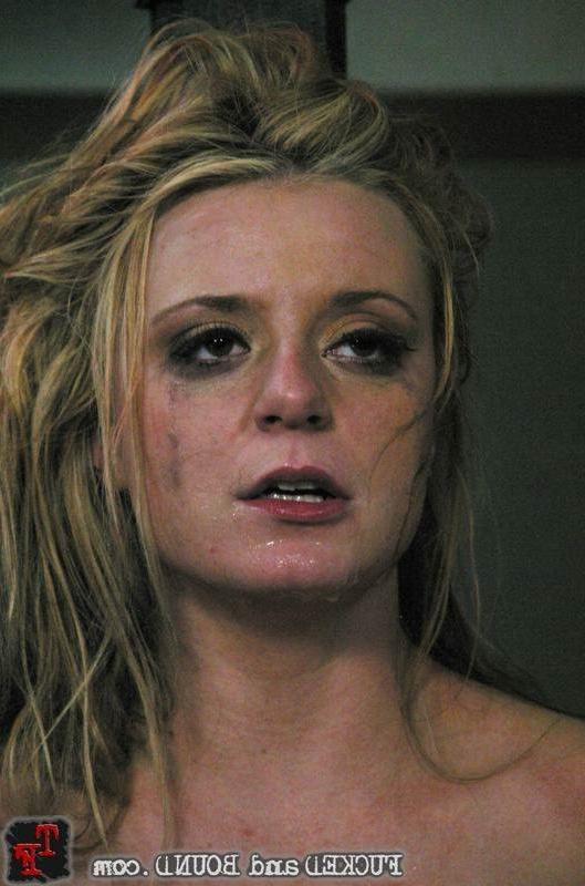 15P Long haired blonde in rope bondage and fucked in every hole