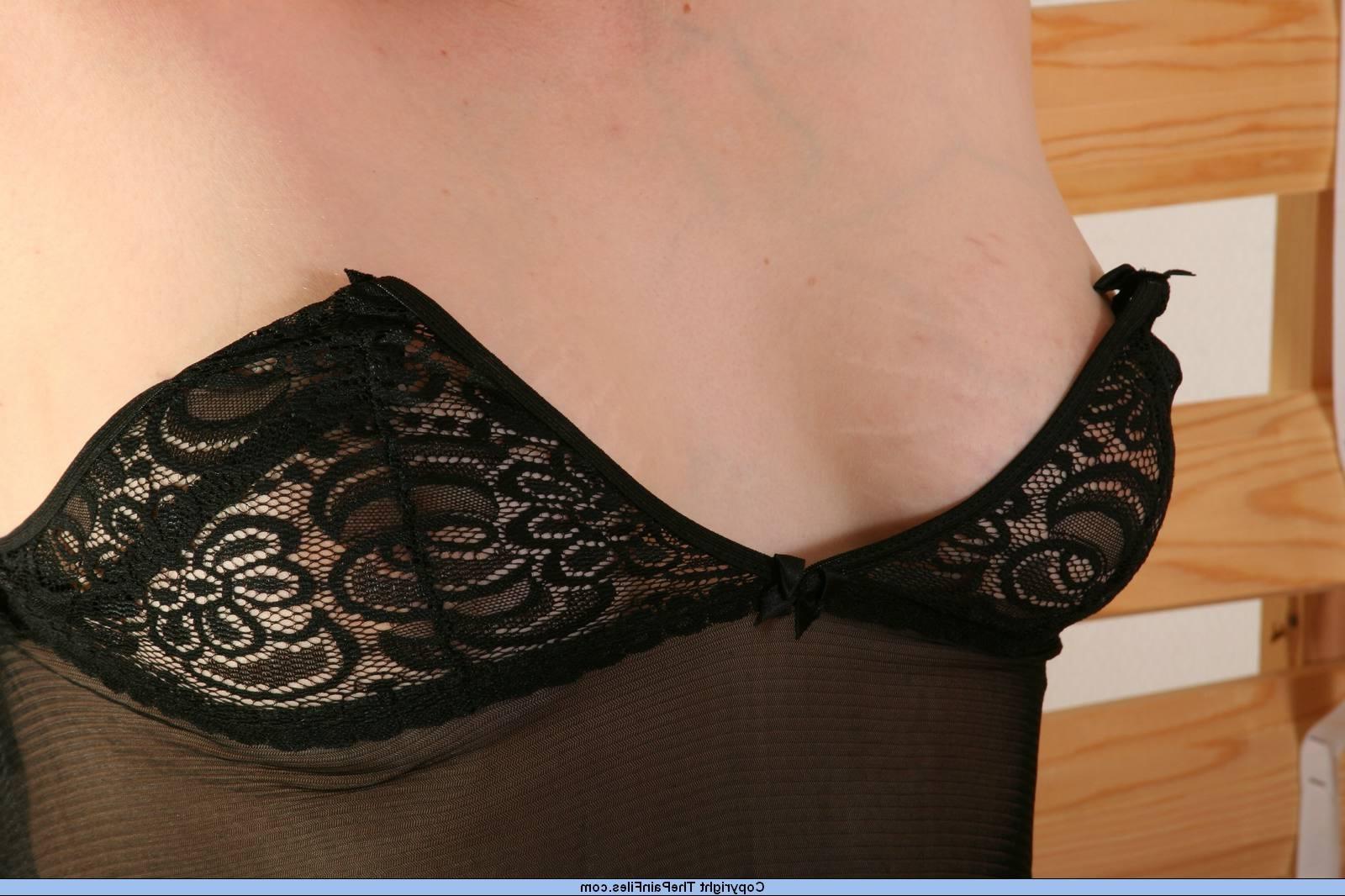 16P Busty slavegirl Katarina in bondage and painful tit whipping torments