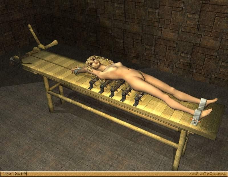 15P bizarre and painful erotic bondage art and drawings