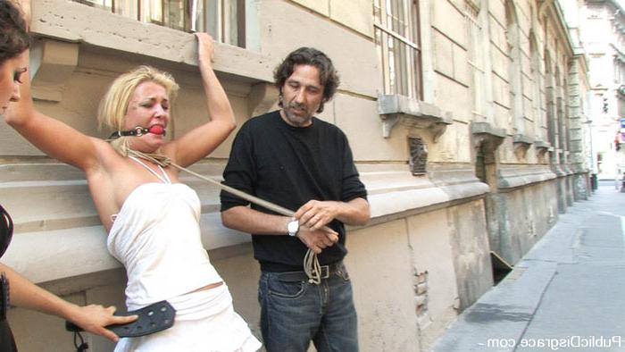 15P Submissive Angelic gets exploited and humiliated in public