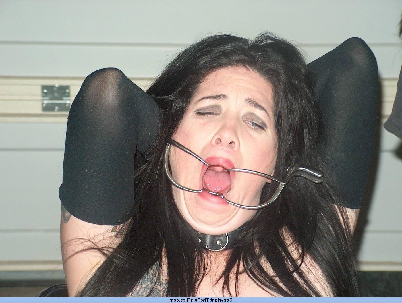 16P Electro torments and dental gagged tit punishments