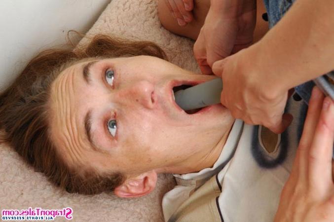 16P Guy anal fucked by a strap-on in femdom action