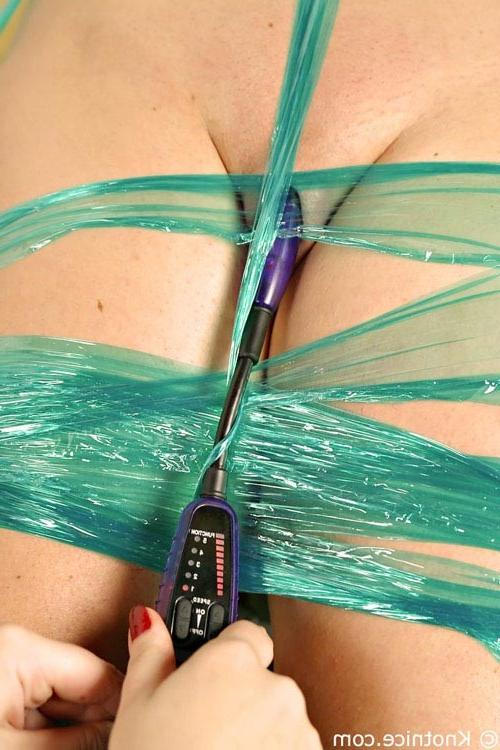15P Submissive bound and tickled by sadistic femdom