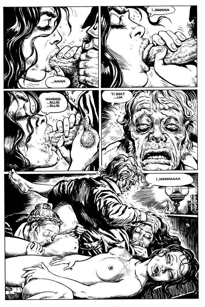 14P strange sexual bondage witch comic