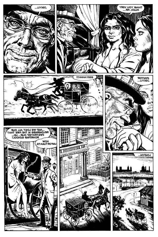 14P strange sexual bondage witch comic
