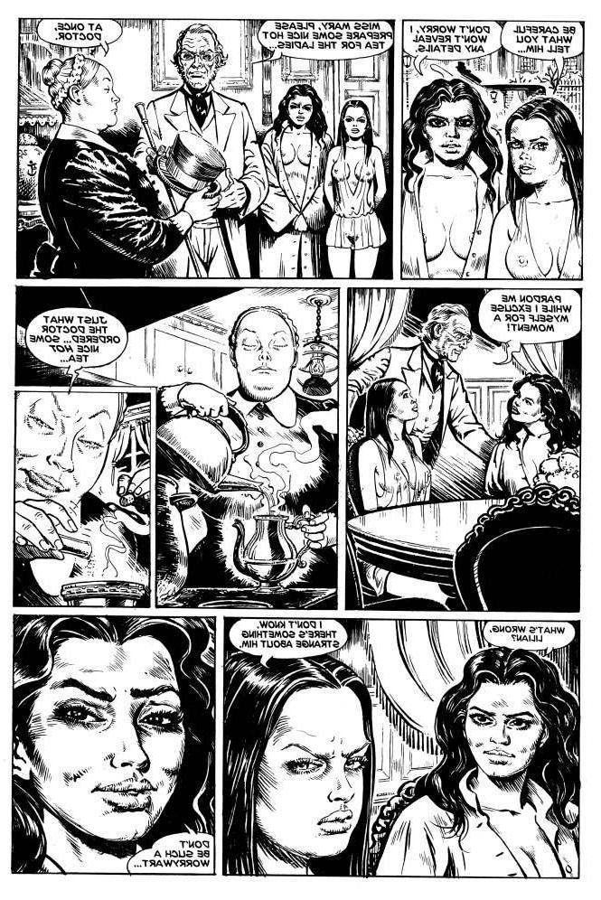 14P strange sexual bondage witch comic