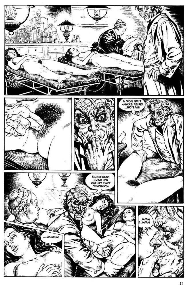 14P strange sexual bondage witch comic