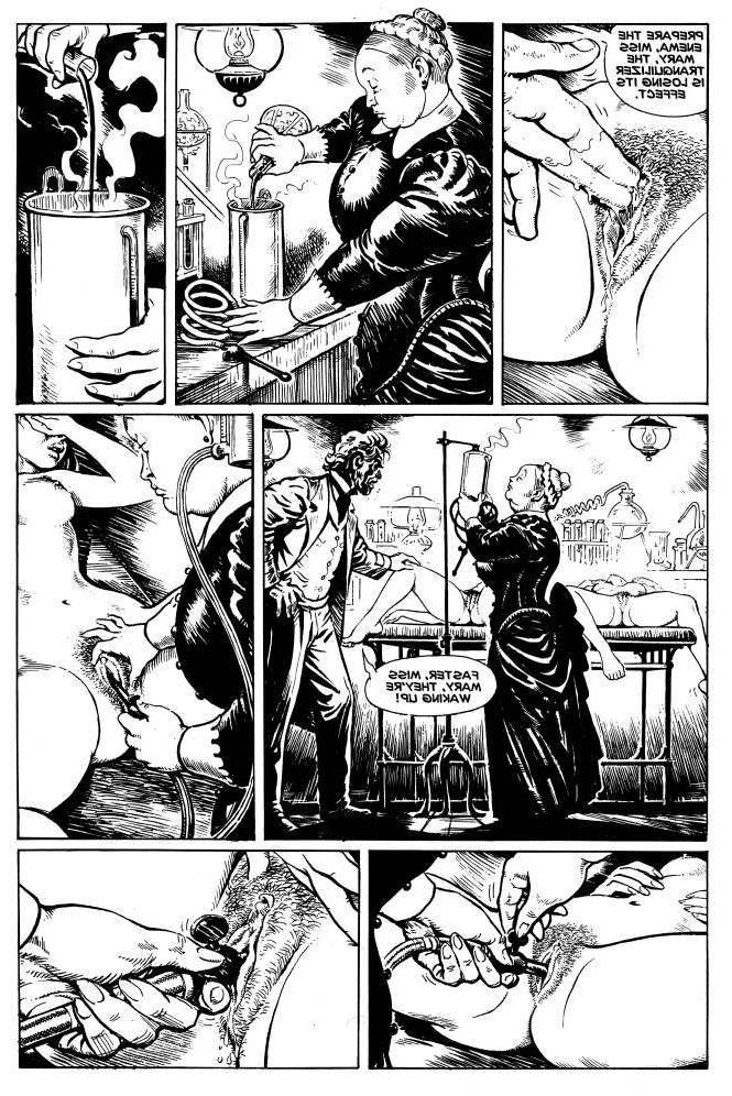 14P strange sexual bondage witch comic