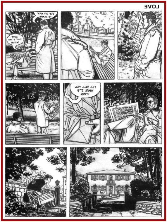 15P Italian sexual bondage comic