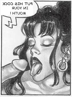 15P Italian sexual bondage comic