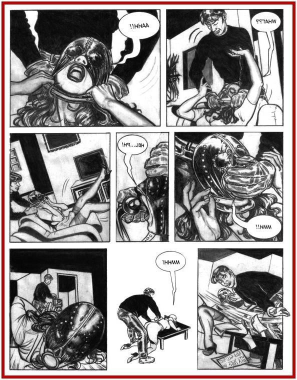 15P Italian sexual bondage comic