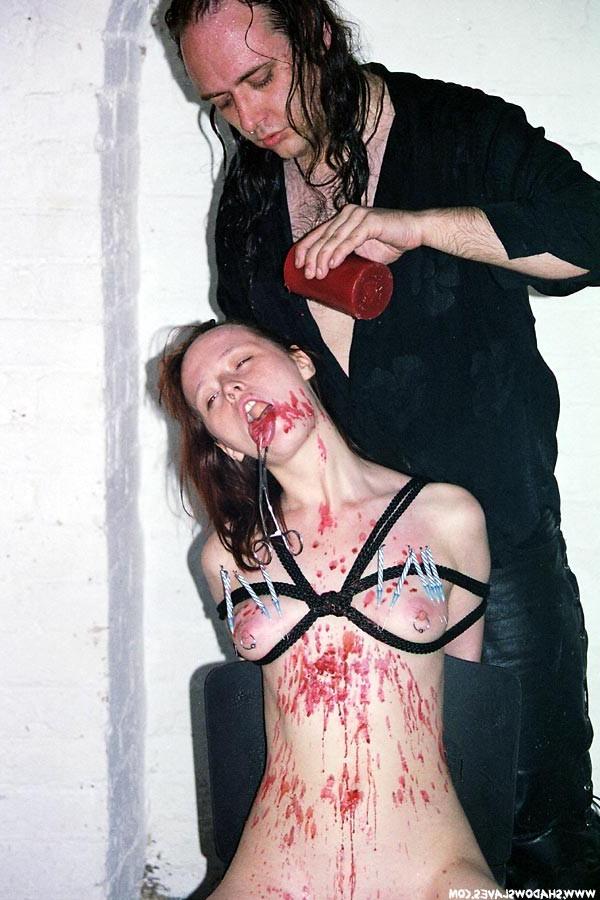 15P Hot wax and needle torment