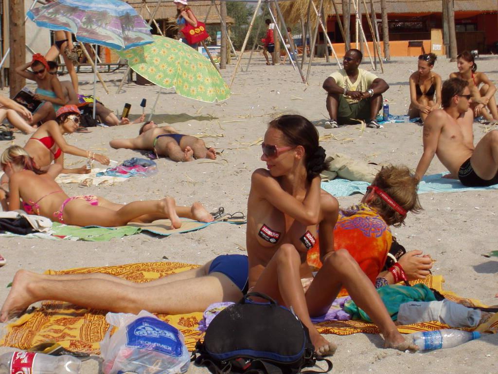 15P Gorgeous Russian nudist knows how to have some fun