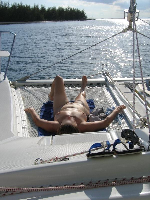 15P Everyone is staring at these gorgeous nudist teens