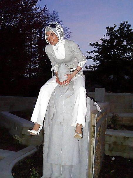 19P Turkish arab turbanli hijab yeni