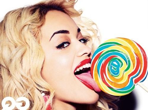 14P Tattooed UK Starlet Rita Ora in some sexy Studio Shots