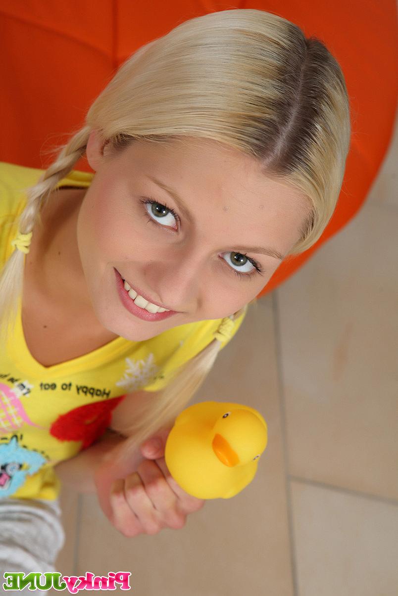 15P Beautiful blonde teen