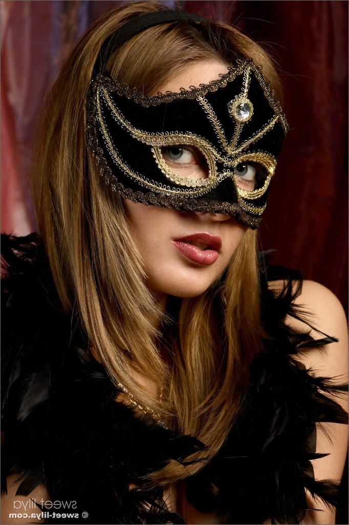 12P Gorgeous Russian teen Sweet Lilya undresses for Halloween