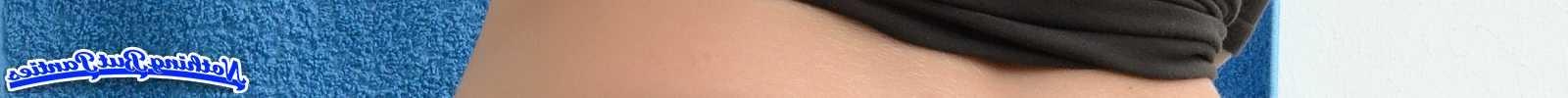 10P EU black shorts white panties peeking out