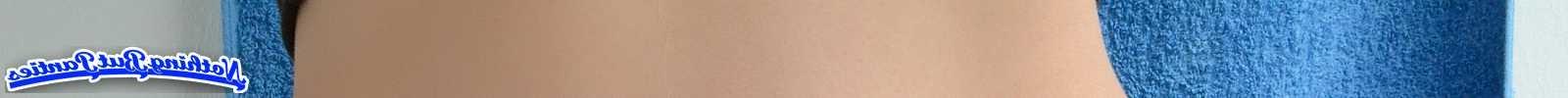 10P EU black shorts white panties peeking out