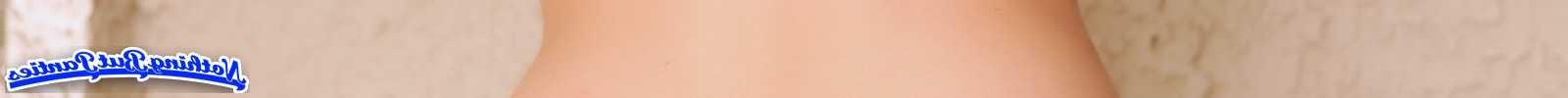18P Kayden pink cotton briefs topless outside