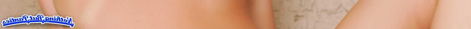 18P Kayden pink cotton briefs topless outside