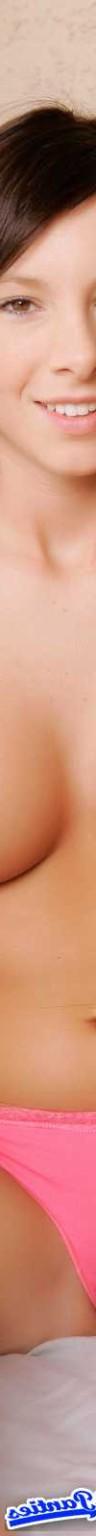 18P Kayden pink cotton briefs topless outside