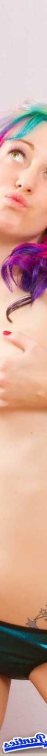 18P Hannah topless shiny briefs