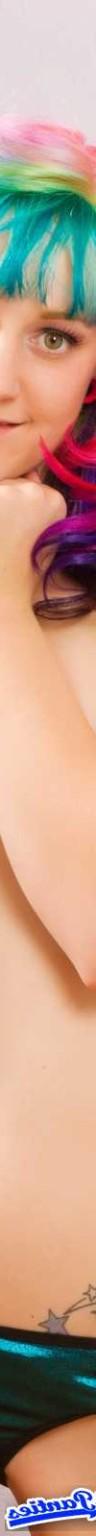 18P Hannah topless shiny briefs