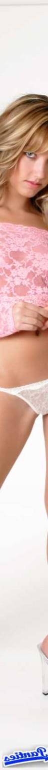 18P Peachez sheer white lace thong panties