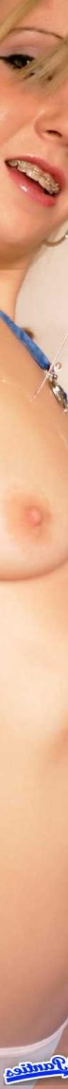 18P Jetta sheer white panties get soaked in the kitchen
