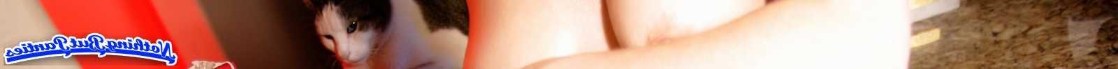 18P Jetta sheer white panties get soaked in the kitchen