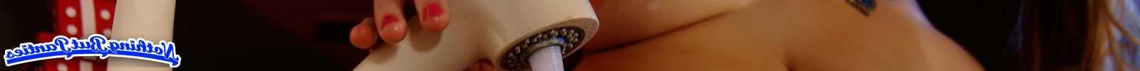 18P Jetta sheer white panties get soaked in the kitchen